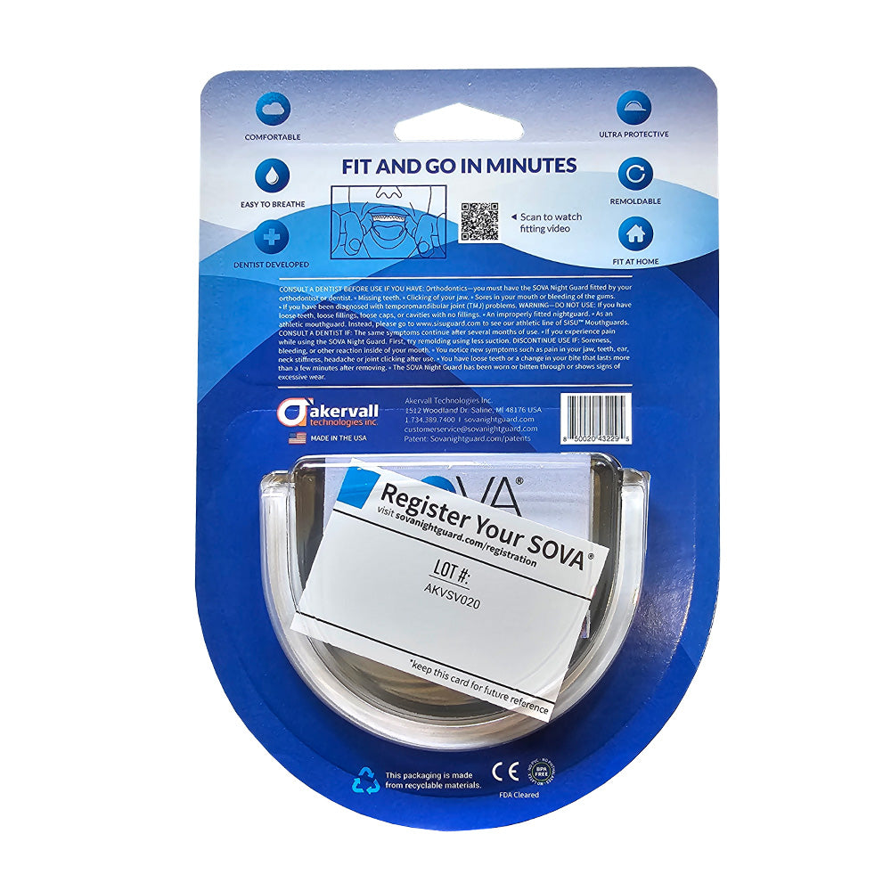 SOVA 3D Teeth Grinding Nightguard No Case