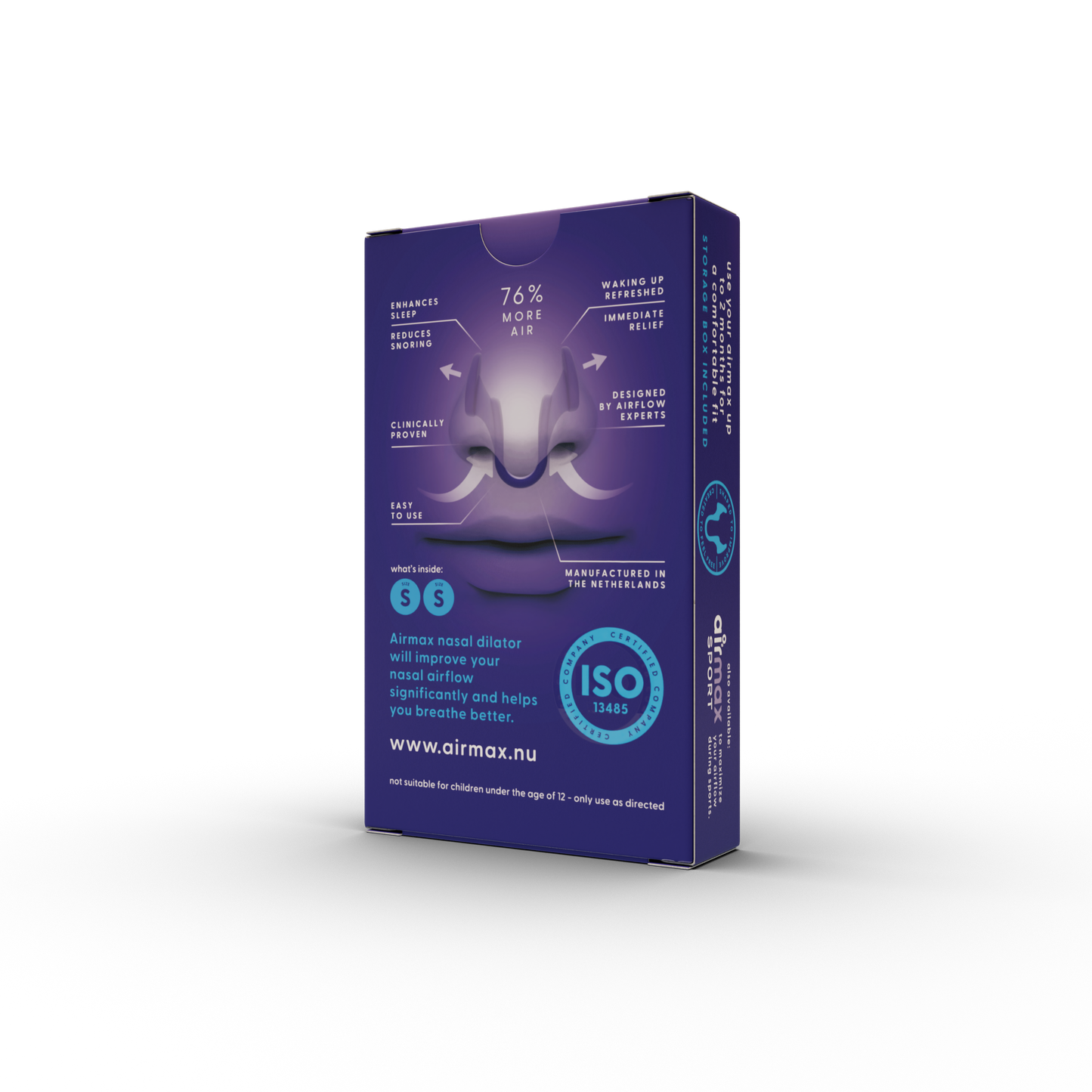 Airmax® Classic Nasal Dilator  - 2 Pack Small