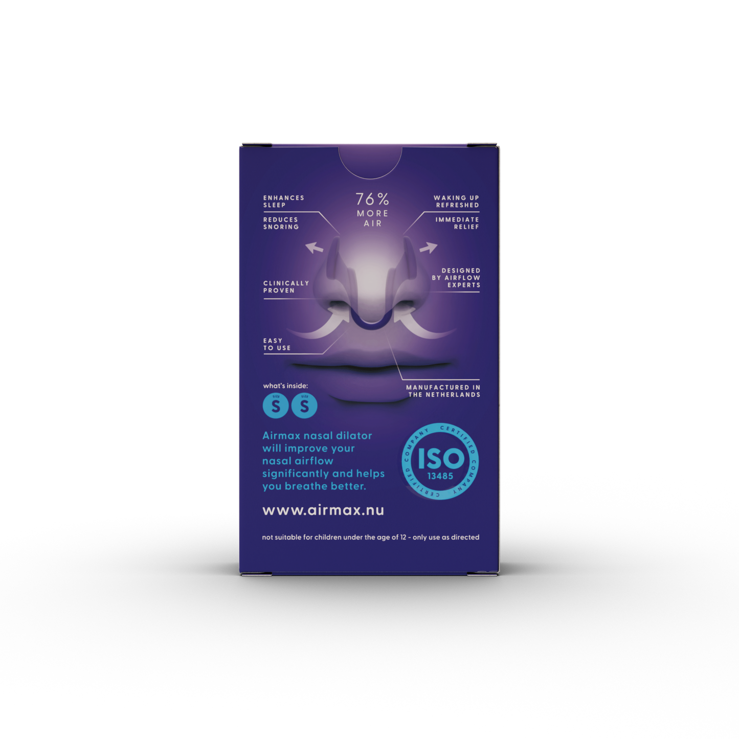 Airmax® Classic Nasal Dilator  - 2 Pack Small