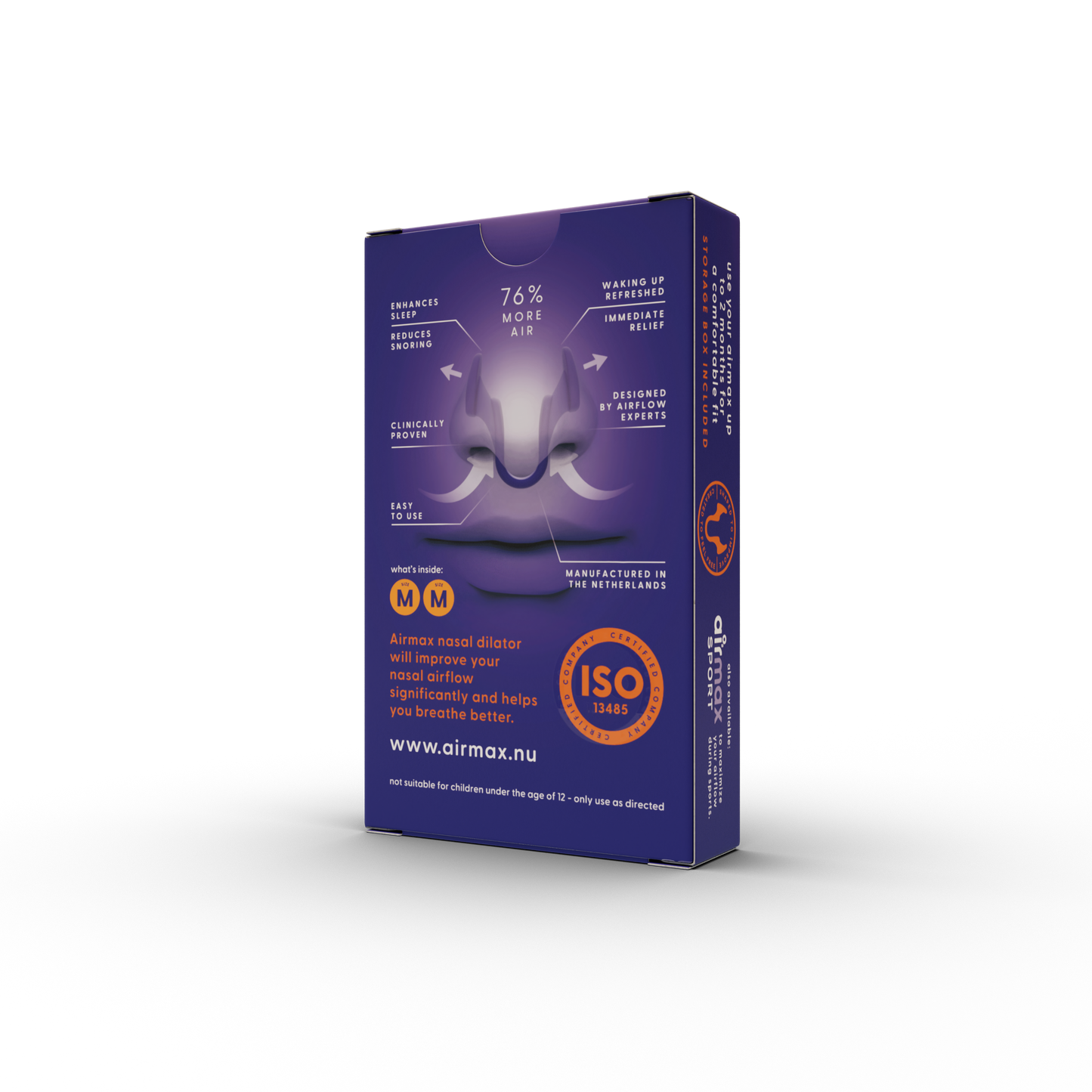 Airmax® Nasal Dilator Breathing Device - 2 Pack Medium