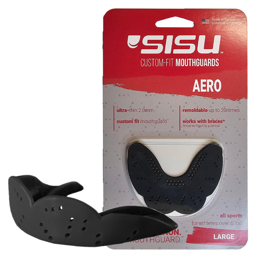 SISU AERO LARGE Nextgen Mouthguard - BLACK