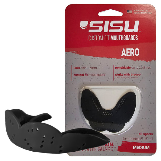 SISU AERO MEDIUM Nextgen Mouthguard - BLACK