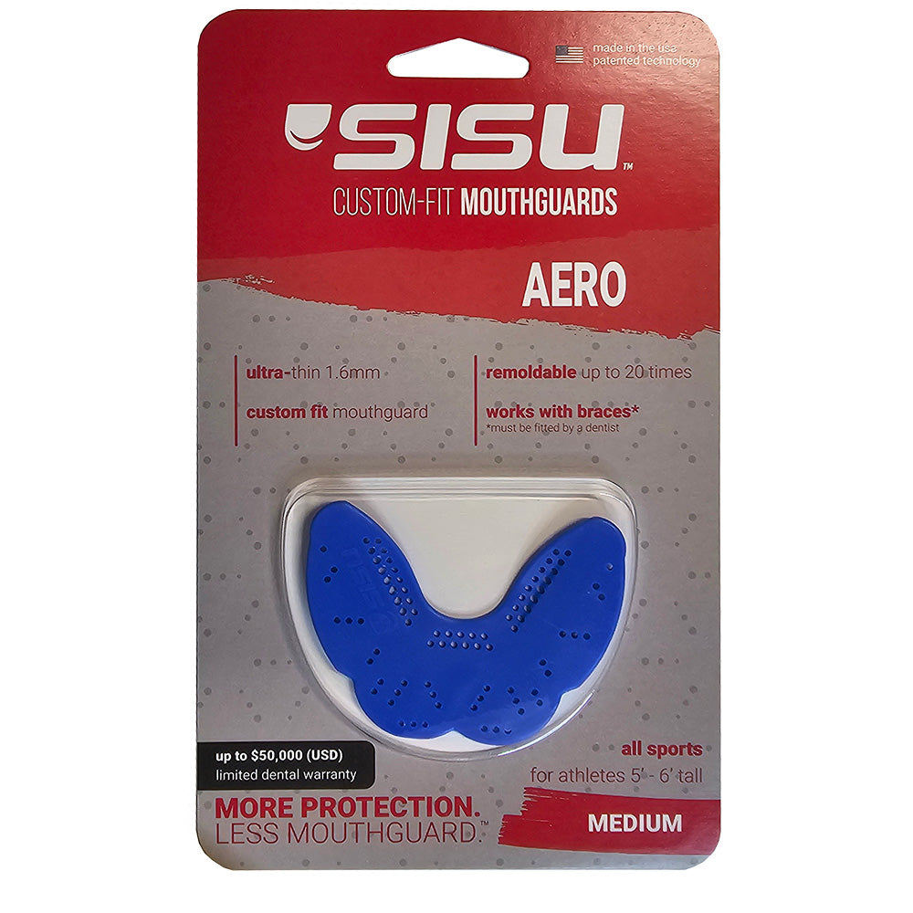SISU AERO MEDIUM Nextgen Mouthguard - ROYAL BLUE