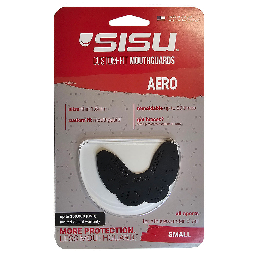 SISU AERO SMALL Nextgen Mouthguard - BLACK