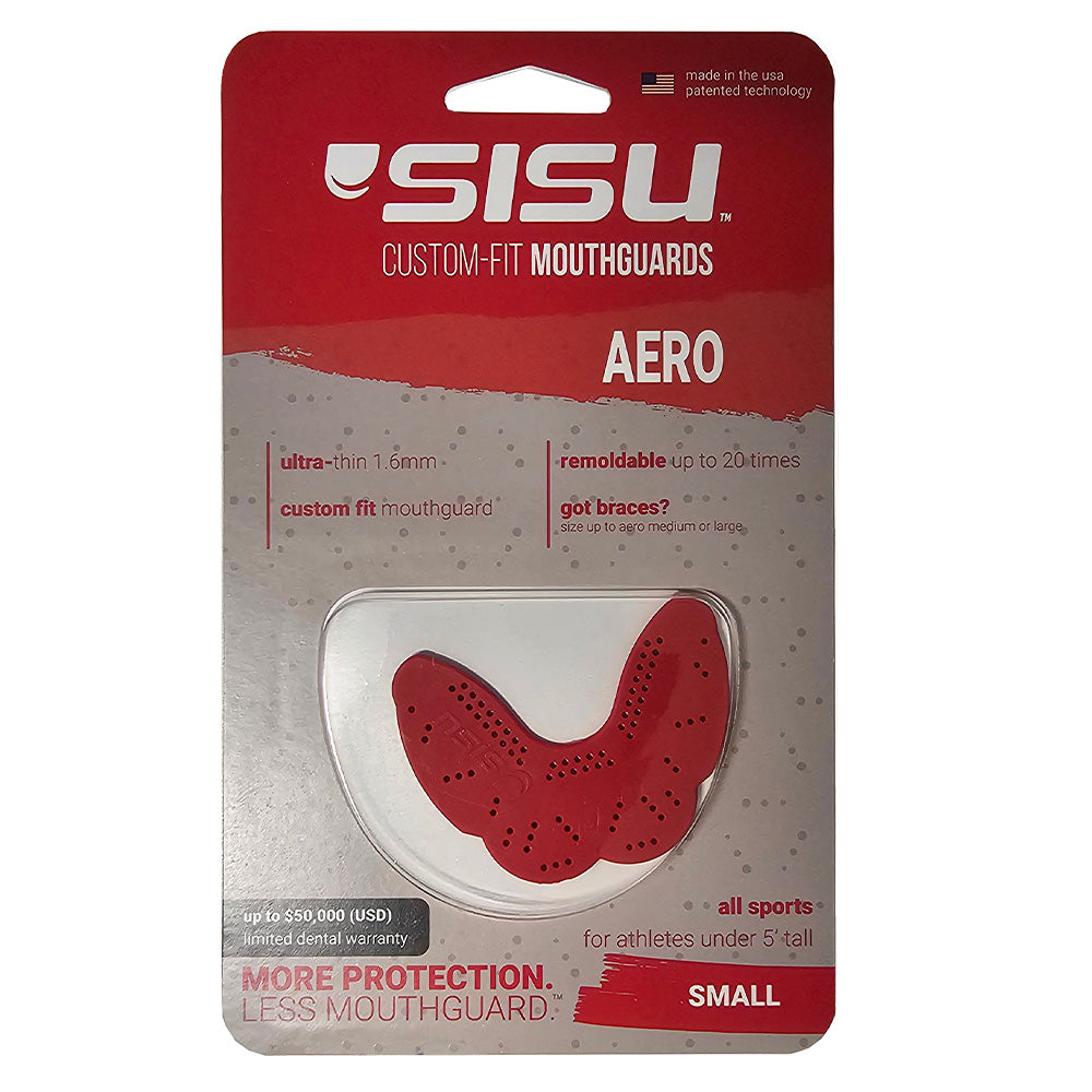 SISU AERO SMALL Nextgen Mouthguard - RED