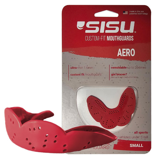 SISU AERO SMALL Nextgen Mouthguard - RED