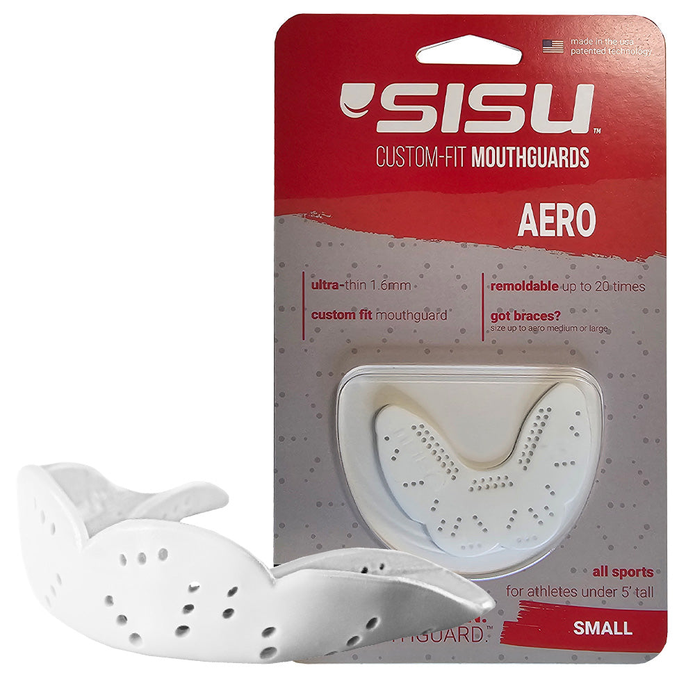 SISU AERO SMALL Nextgen Mouthguard - SNOW WHITE