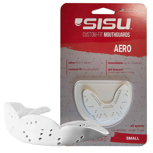 SISU AERO SMALL Nextgen Mouthguard - SNOW WHITE