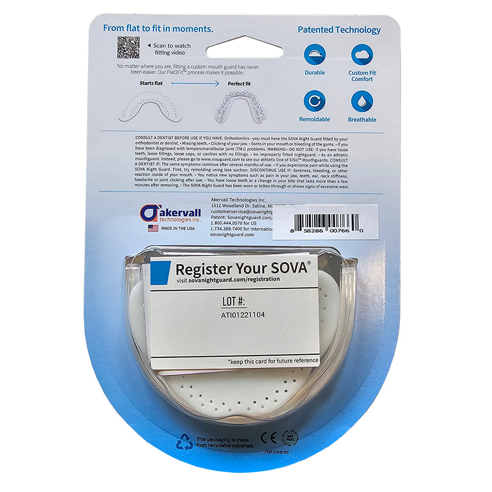 SOVA Max Teeth Grinding Nightguard - No Case