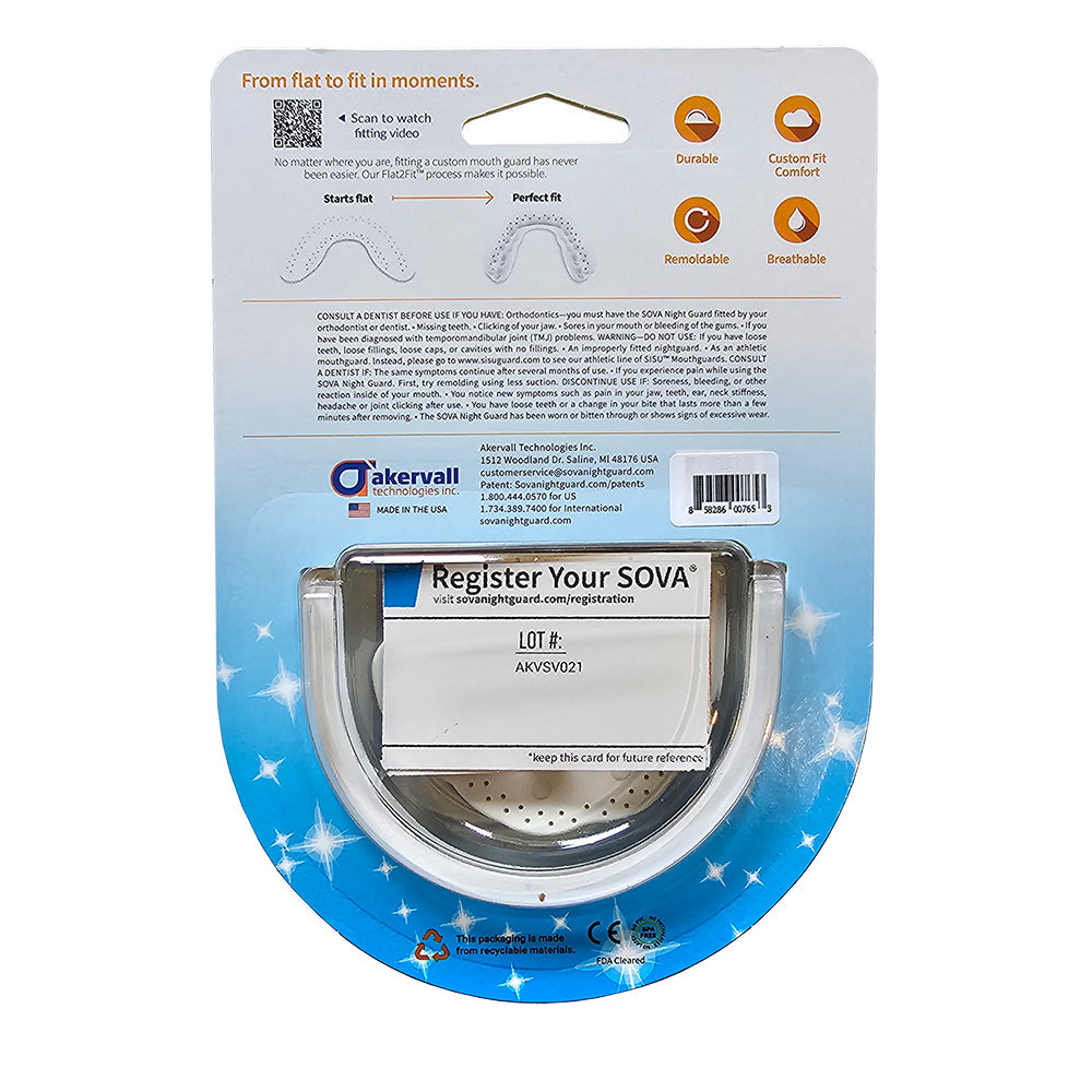 SOVA Junior Teeth Grinding Nightguard -No Case
