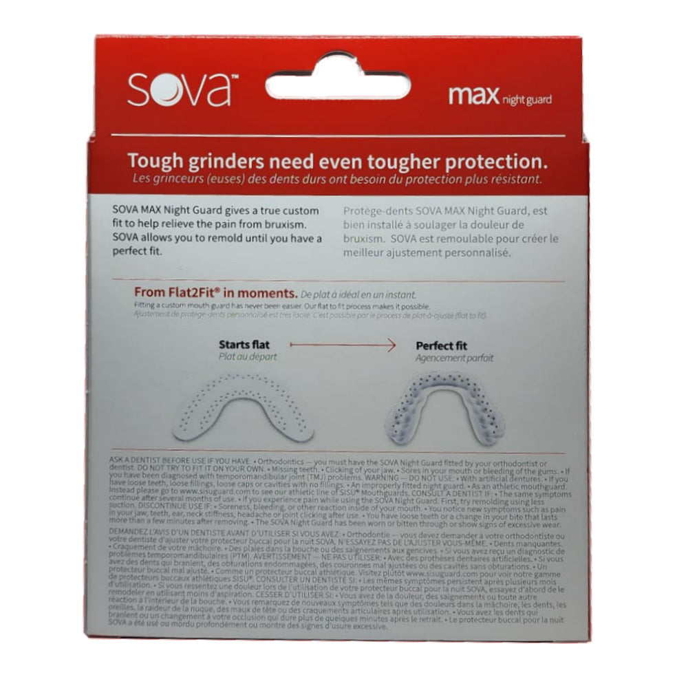 SOVA Max Teeth Grinding Nightguard with Case