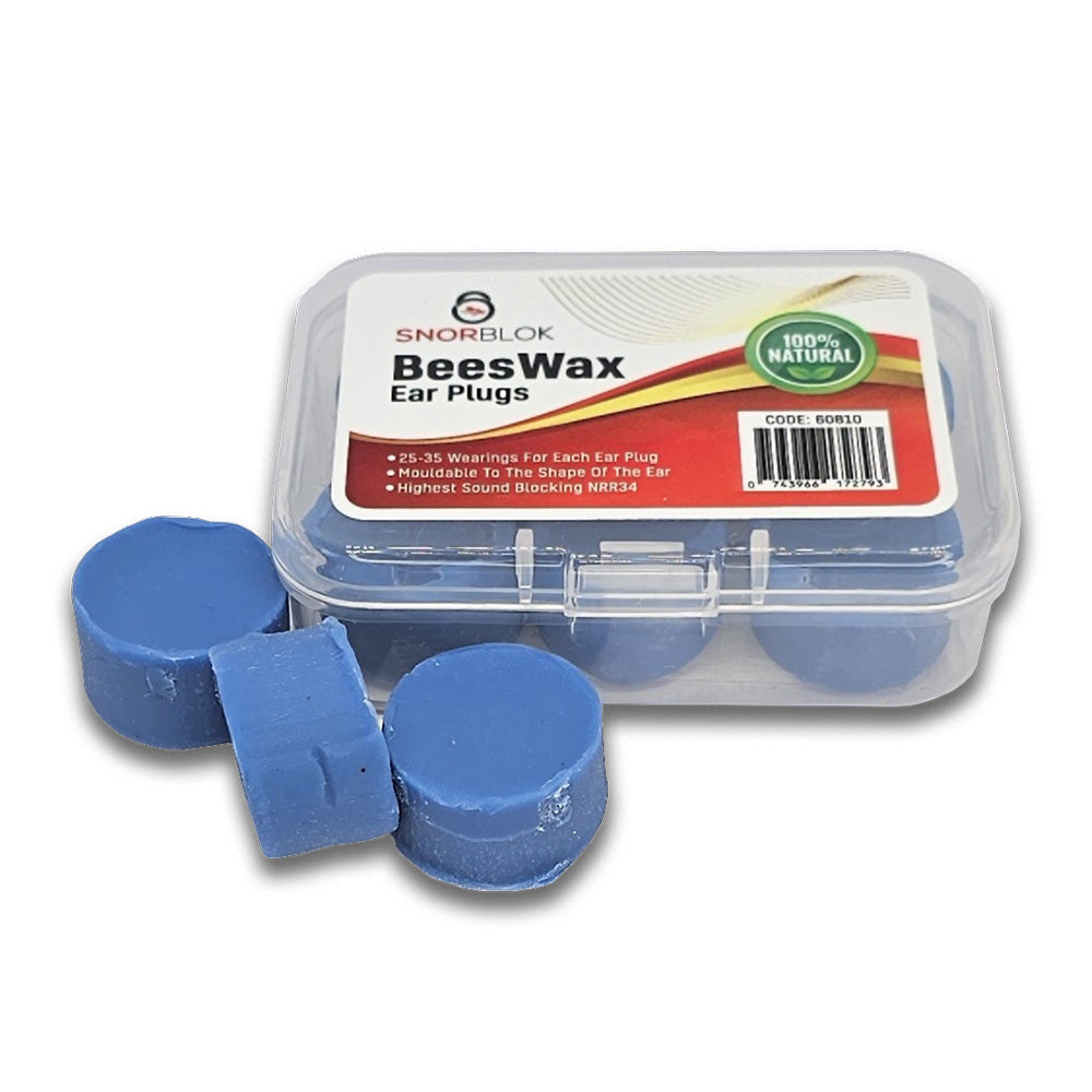 Snorblok Beeswax Earplugs 3pairs